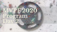 MVPF 2020 Program Day 2 film reel with glitter