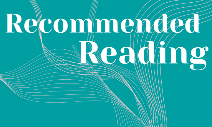 Blue background with white text "Recommended Reading"