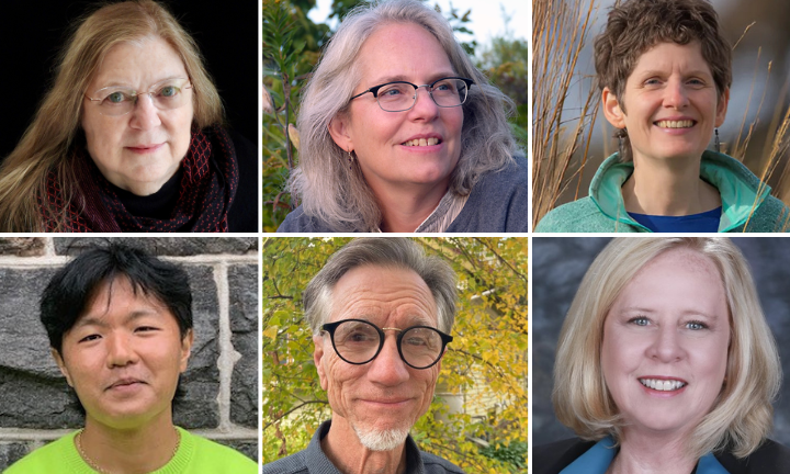 Author photos, including Martha Kaplan, Jeanne Tomasko, Marilyn Annucci, Andrew Yim, Guy Thorvaldsen, and Janet Stutz