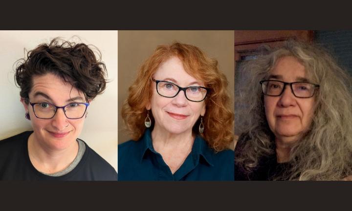 Headshots of E.H. Lupton, Garnett Kilberg-Cohen, and Fae Dremock. 