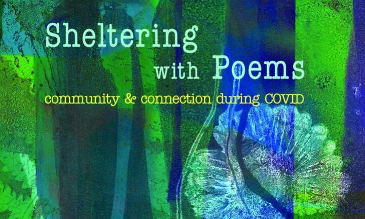 Sheltering with Poems anthology cover Watershed poetry reading