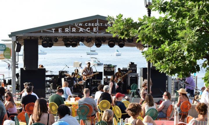 2024 Madison Jazz Festival Sunday, June 16 at Memorial Union Terrace