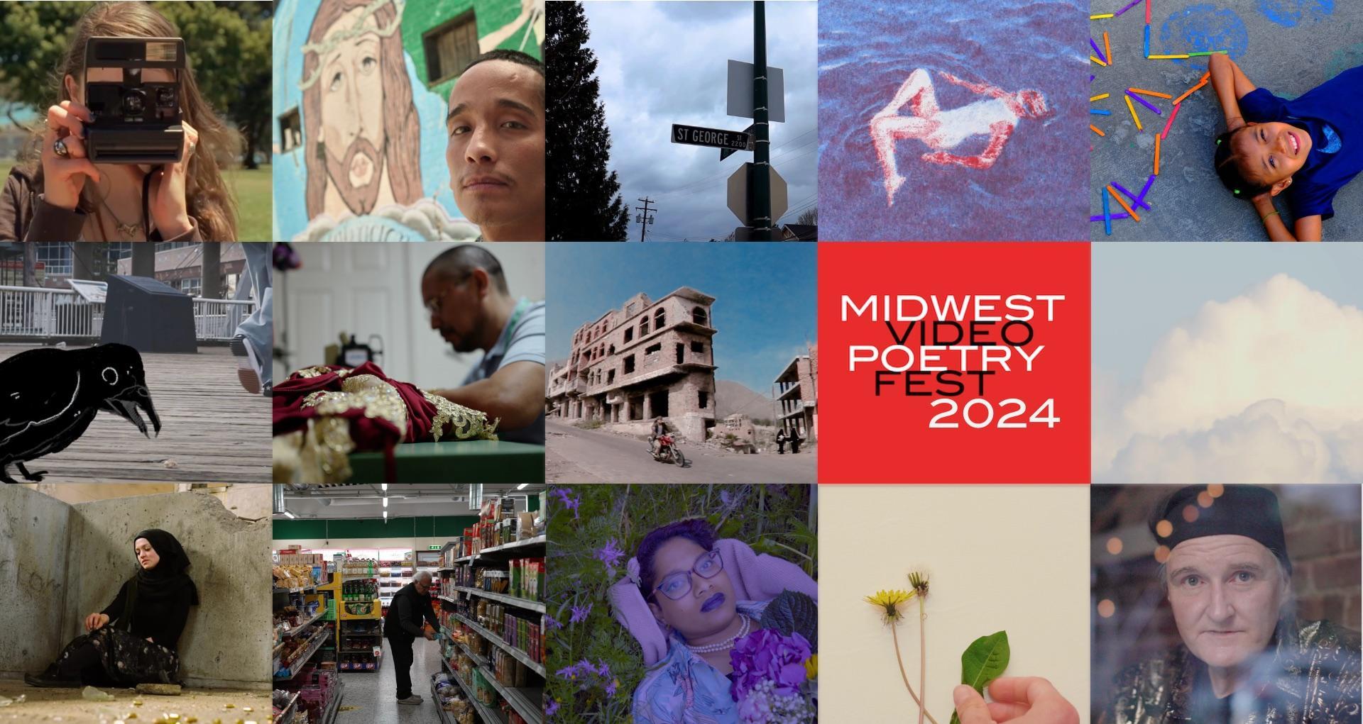 Night 1 of Midwest Video Poetry Fest