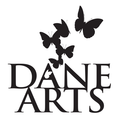 Dane Arts logo bw