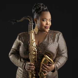 Saxophonist Camille Thurman