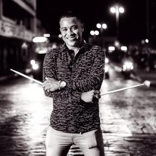 Percussionist Yorvanis Duran