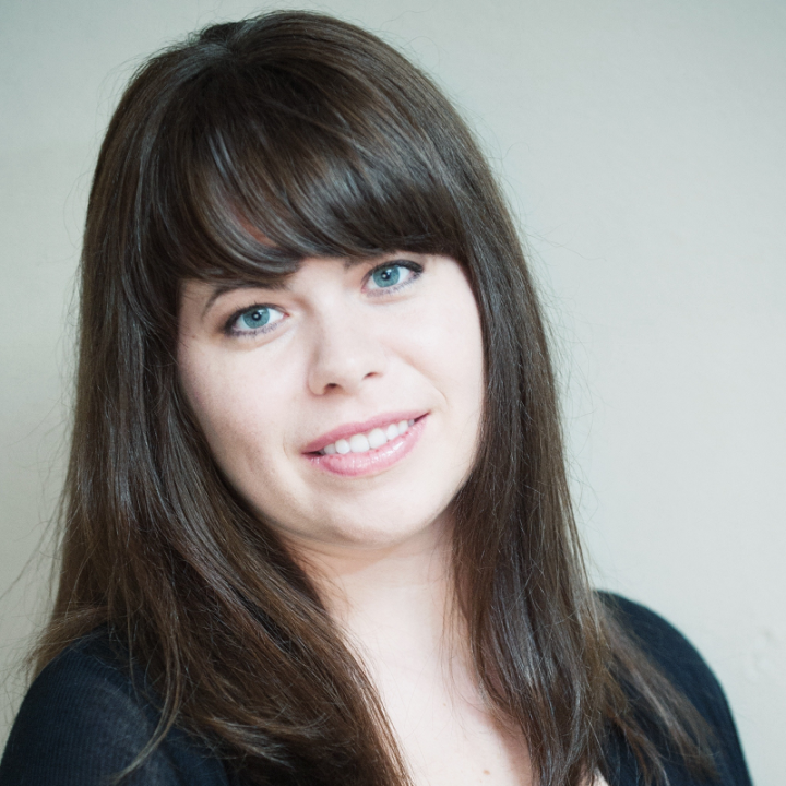 Angela Palm woman with long dark hair smiling